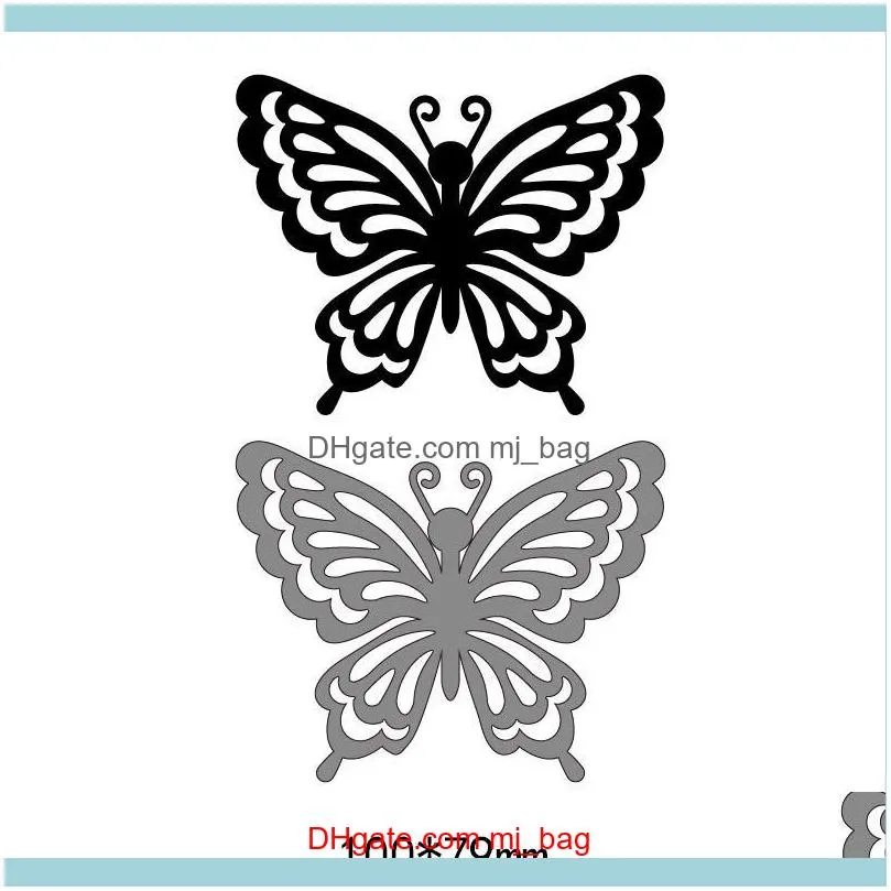 Painting Supplies Cartoon Butterfly Stencil Metal Cutting Dies Cut Practice Hands-on DIY Scrapbooking Craft Po