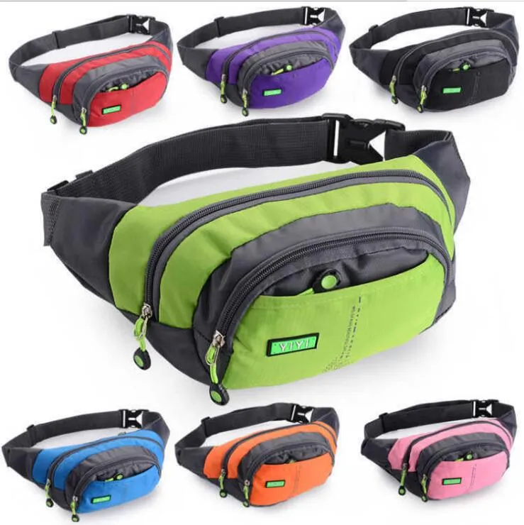 Przenośny Unisex Elastyczność Telefon Telefon Torba Wodoodporna Sporty Sportowe Pocket Running Smartphone Anti-Theft Telefony Komórki Uchwyt Osłona Waistbag