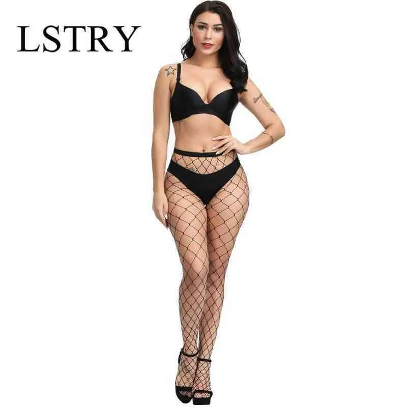 NXY Lingerie Sexy Sey évider collants noir femmes collants bas résille Club fête bonneterie Calcetines femme Mesh1217