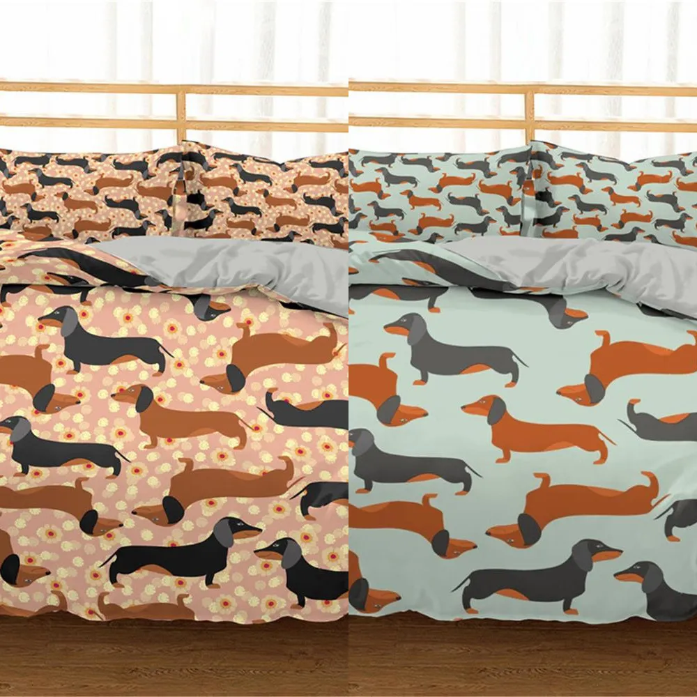 Sausage dog duvet hotsell