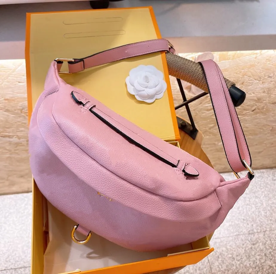 2021 newest hotFanny Pack fashion waist bag winter design chest women handbag purses all color cute crossbody bags unisex shoulder M44812
