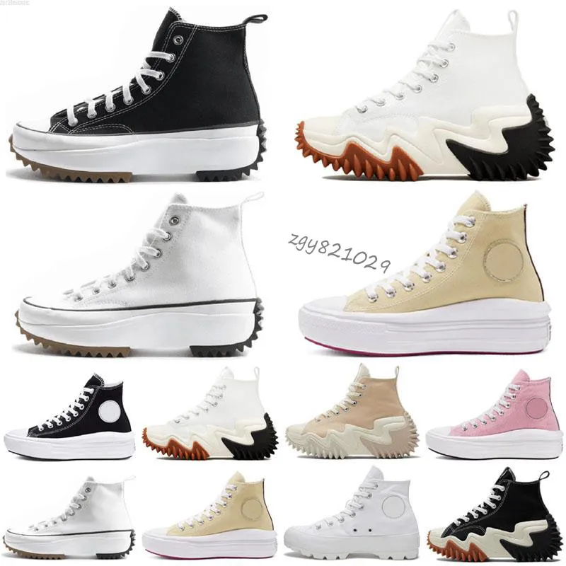 New Canvas casual Shoes platform Hi Reconstructed Slam Jam Triple Black White High Low Mens Women Sport Sneakers Eur 36-40 zgy
