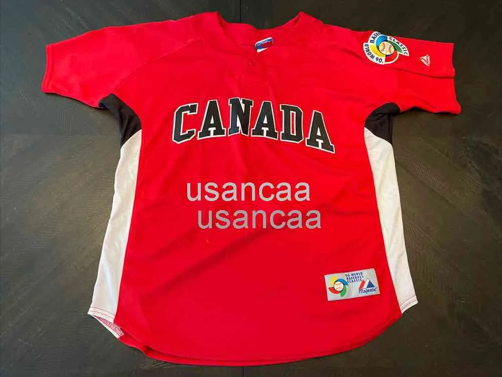 Men Women Kids 2006 World Baseball Classic Canada Jersey Professional Custom Jerseys XS-5xl 6xl