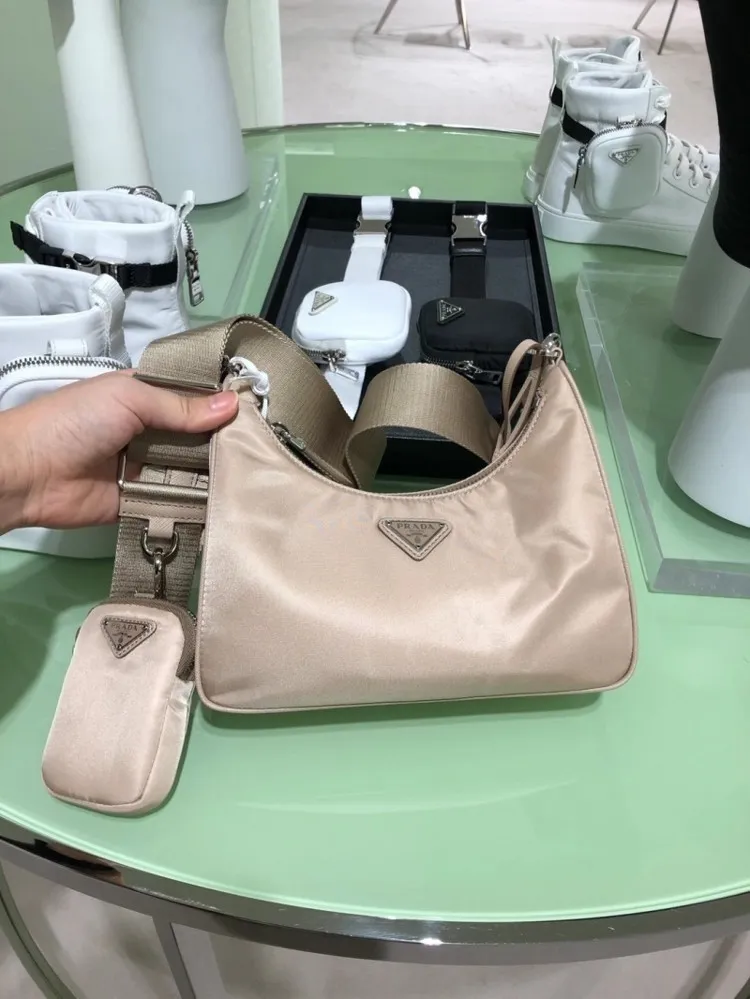 Prada Bolsa De Hombro Bolsas De Hombro De La Marca Moda De Ocio