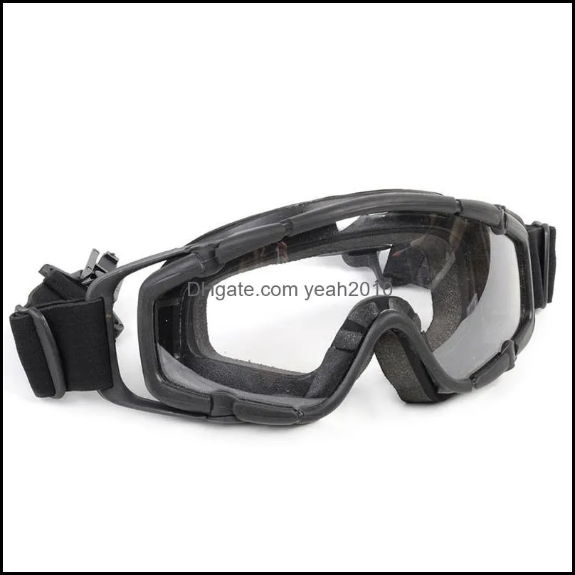 Outdoor Protective Gear Cycling Sports & Outdoorsoutdoor Eyewear Tactical Goggles Ballistic Glasses Military Of Lens For Helmet Paintball Ey