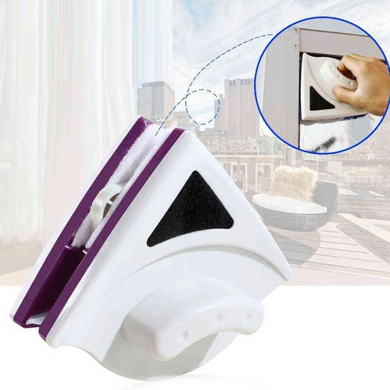 Baffect Limpiador magnético de ventana de doble cara, herramientas de  limpieza de ventanas, limpiador de vidrios, cepillo de limpieza para  ventanas