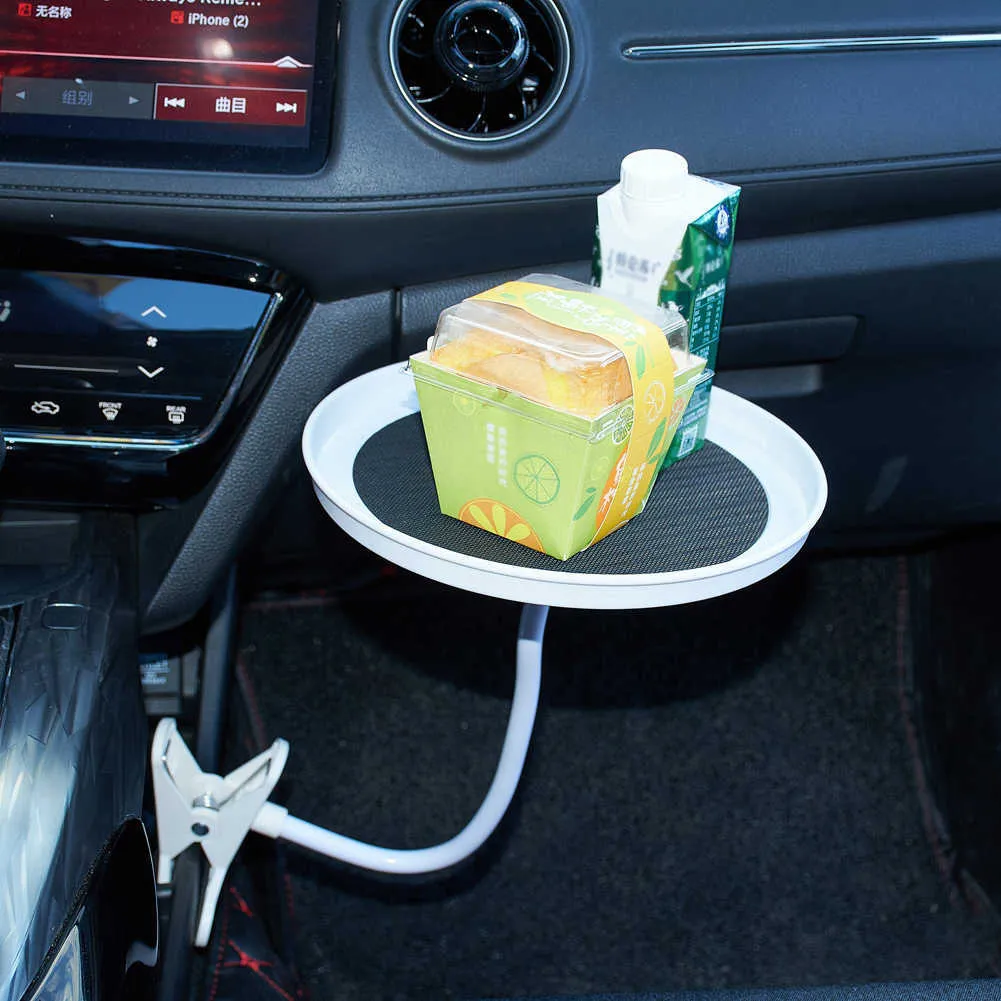 Support de voiture porte-gobelet plateau alimentaire collations boisson hamburgers frites montage organisateur accessoires réglable mobile Table226u