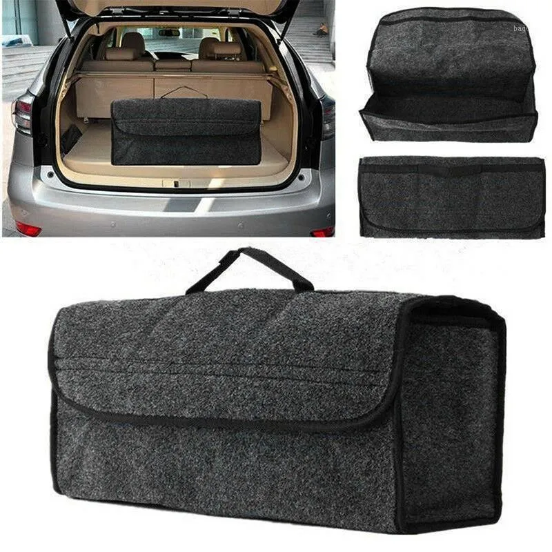 Car Trunk Organizer, Soft Felt Storage Box, Large Non Slip Compartment,  Tool Bag, Bag Bags From 13,9 €
