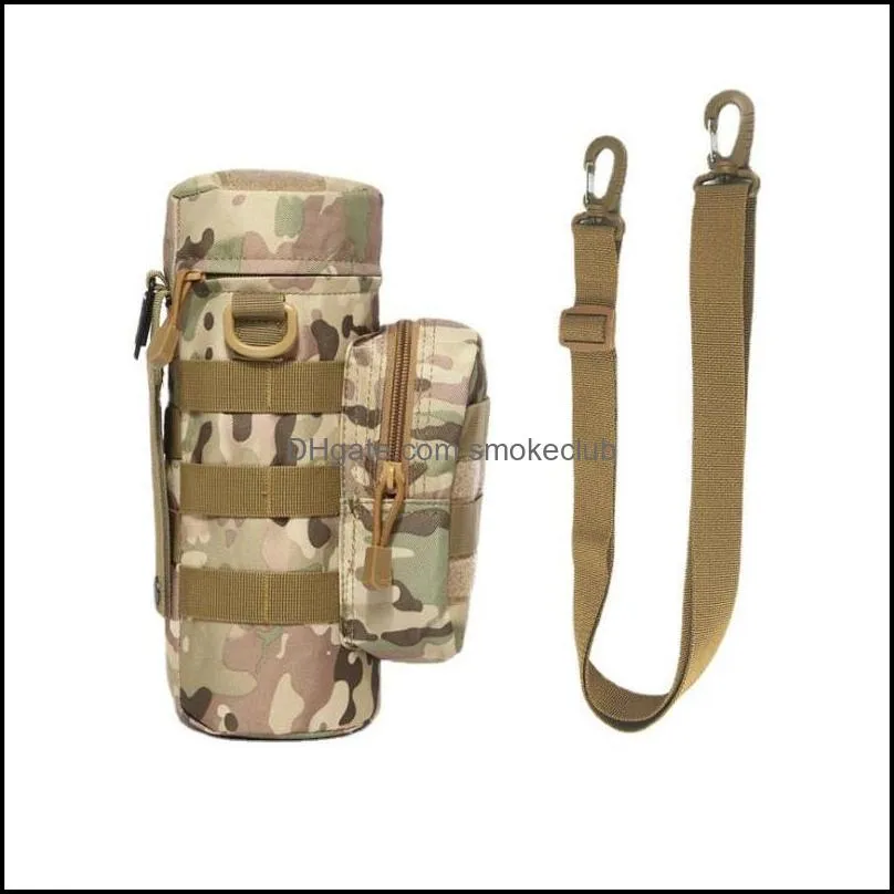 Outdoor Bags Water Bottle Bag Military Fan Attack Tactics Travel Trekking Mountaineering Accessory Sundries