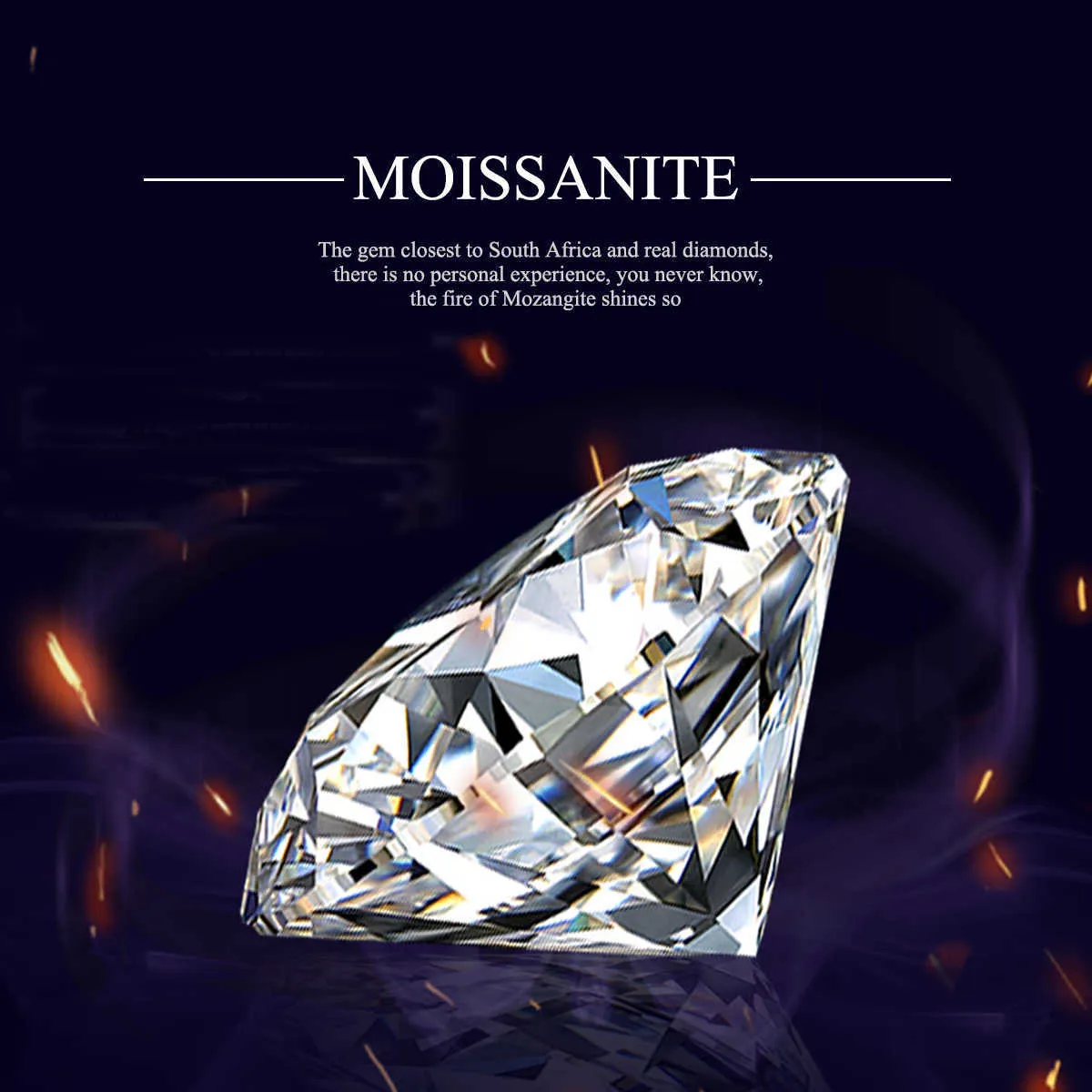 Szjinao 정품 느슨한 보석 Moissanite 석재 G 컬러 5CT 11mm 무지지 된 실험실 자란 다이아몬드 쥬얼리 다이아몬드 링 재료 H1015