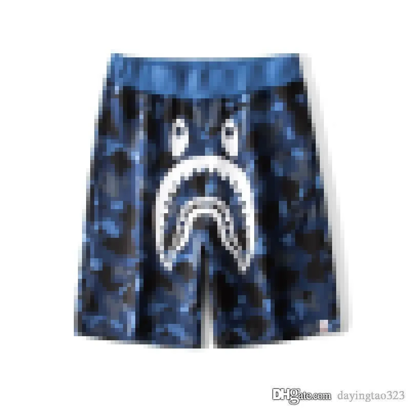 Bathing Ape 20bape Shark Head Shorts Мужские камума