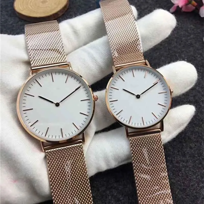 3a DW Designer Watche Watches 32 mm 36 mm Lady Rose Gold Dress Prezent Orologi Donna Quartz Fashion Casual Watch275i