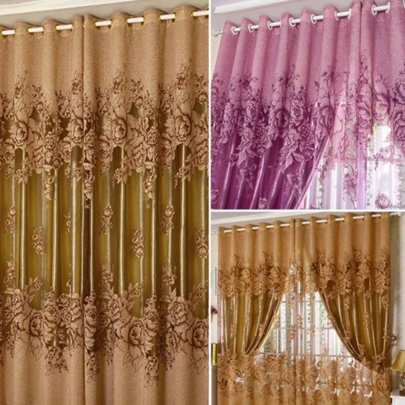 Cortinas bohemias de lino bordadas para dormitorio de niñas, habitación del  bebé, 84 pulgadas de largo, 2 paneles de cortinas de granja con filtro de