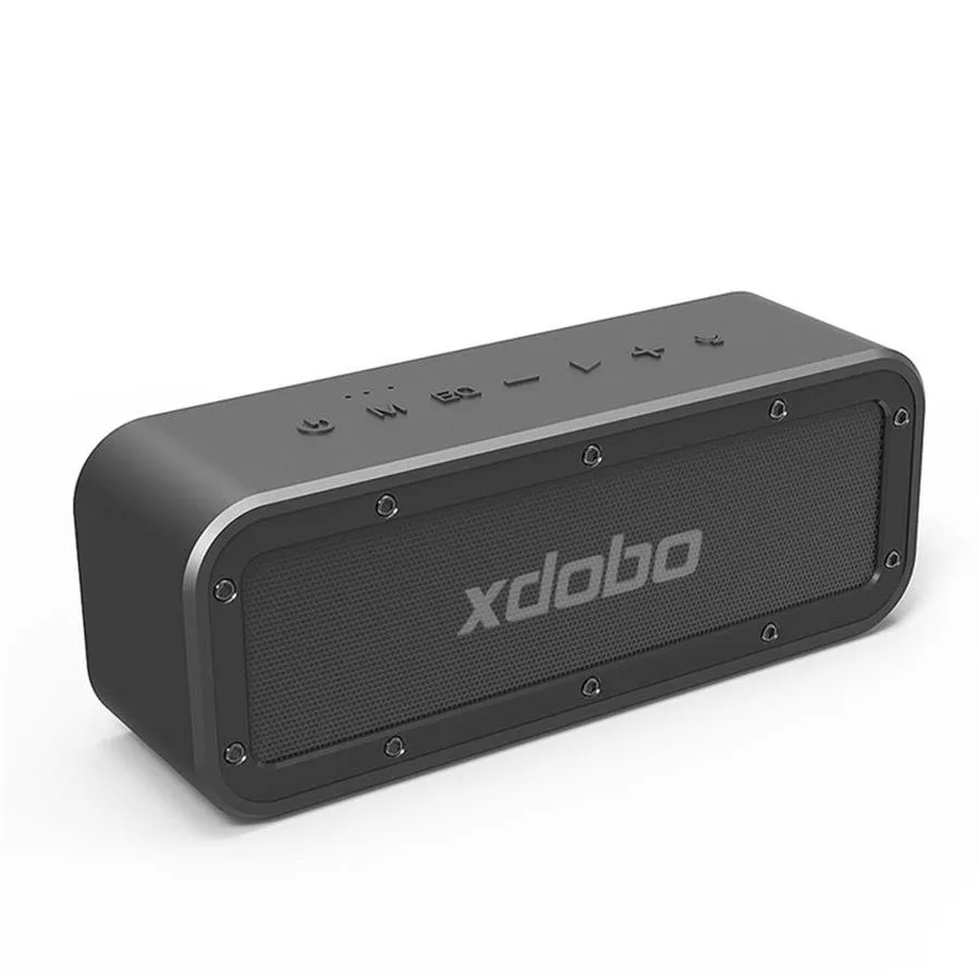 Xdobo Wake 1983 Portable Bluetooth Kablosuz Hoparlör Daha İyi Bas için 8 saat Oyun Zamanı IPX7 Su Geçirmez47A19
