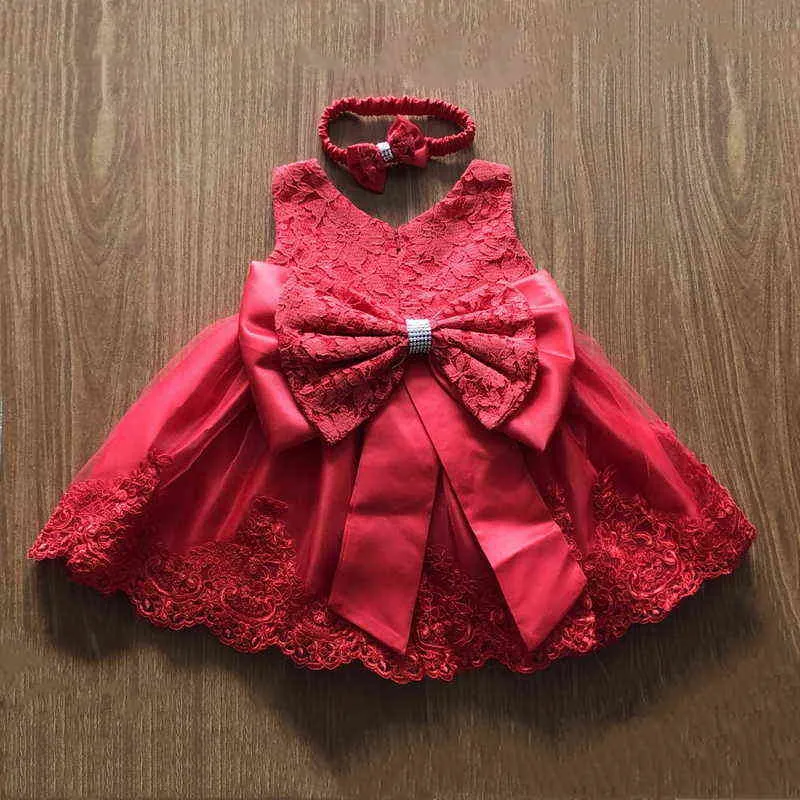 1-20-Baby Dress Lace Flower Christening Gown