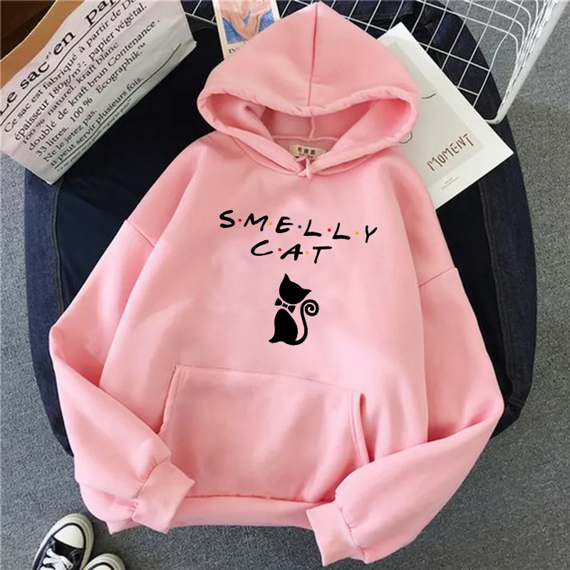 Kawaii Fashion Hoodie With Cat Design