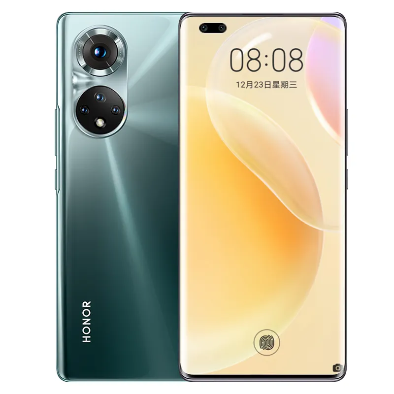 Original Huawei Honor 50 Pro 5G الهاتف المحمول 8GB RAM 256GB ROM Snapdragon 778G 108.0MP NFC 4000MAH Android 6.72 "منحني كامل الشاشة بصمات الأصابع وجه الهاتف الخليوي الذكية