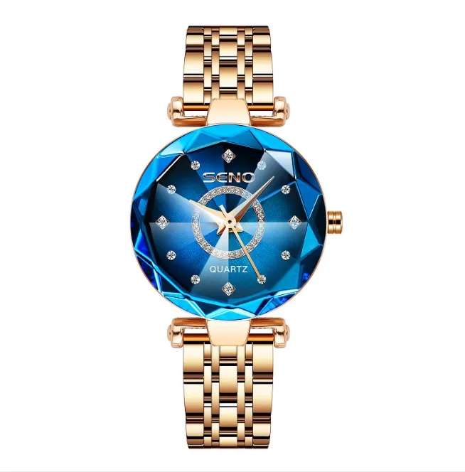 Temperament Shine Quartz Womens regarde les femmes charmantes regardent des montres-bracelets Smart Queen