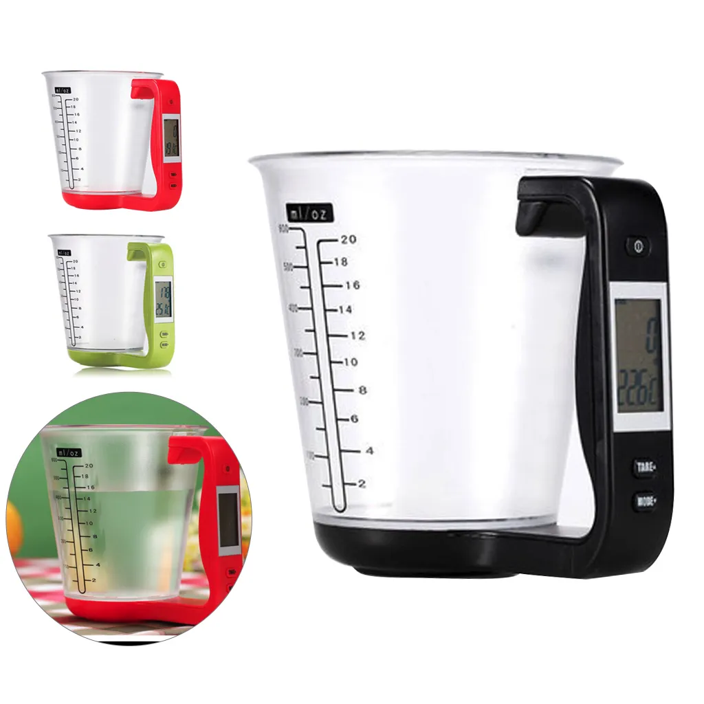 Measuring Cup Hostweigh Kitchen Scales Digital Beaker Libra