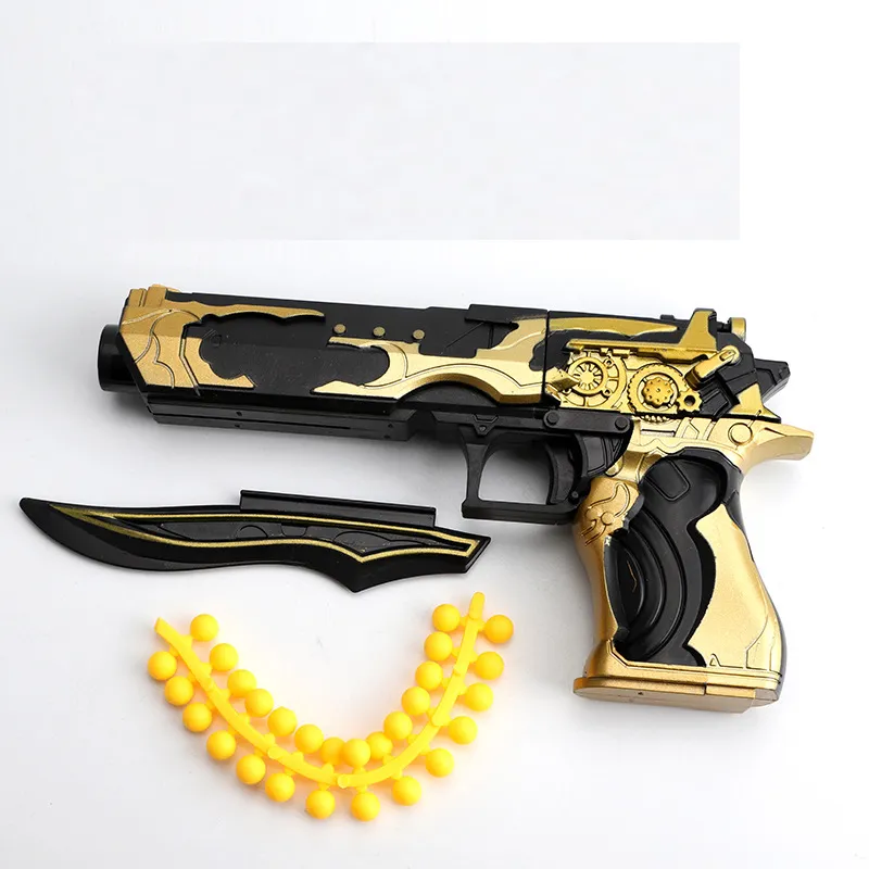 Mini Desert Eagle Alloy Toy Soldier Gun Soft Bullet Black Blaster Pistol  For Kids, Perfect Festival Gift From Supertoygun, $9.98