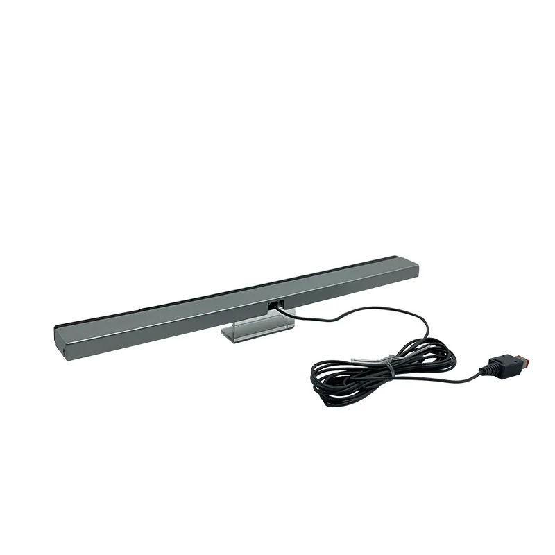 Byte av ansluten Remote Motion Sensor Bar Infraröd Ray Inductor Receiver står för Wii U Console Retail Package Box Q1