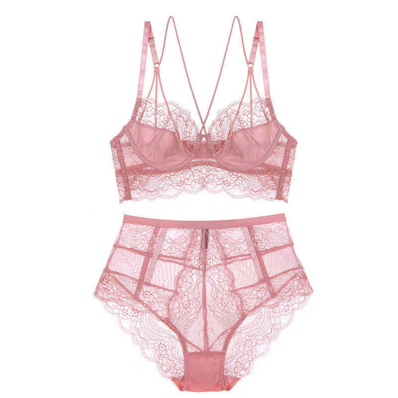 Sexy Set French Underwear Ultra Dunne Edge Push Up Bh Set And Taille