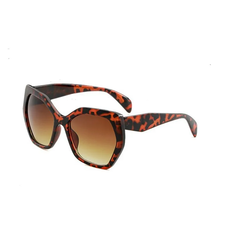 Brown Lenses Rectangle Polygon Polarized Sunglasses Retro Classic Sojos SOJOS Rectangle Polygon Polarized Sunglasses for Women  main image 2