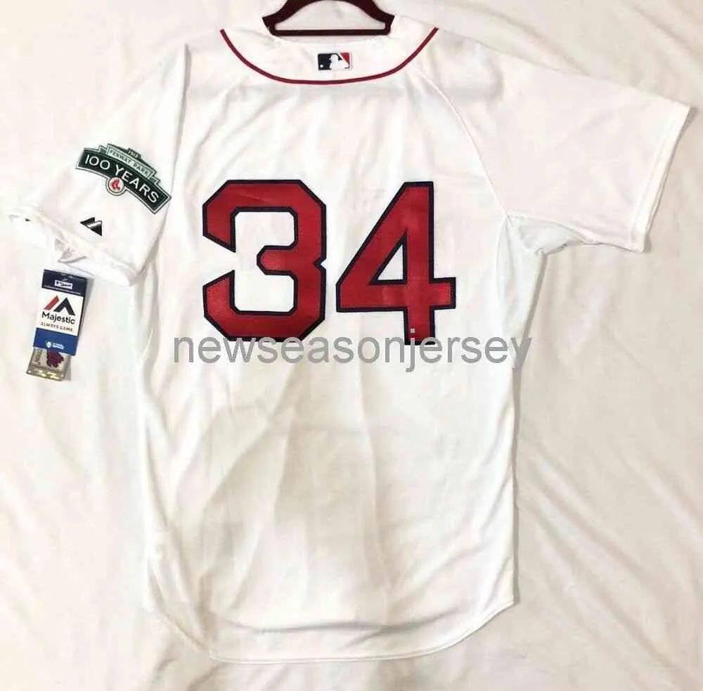 Dikişli retro forma David Ortiz Cool Base Jersey Nadir! Erkek Kadınlar Gençlik Beyzbol Forması XS-5XL 6XL