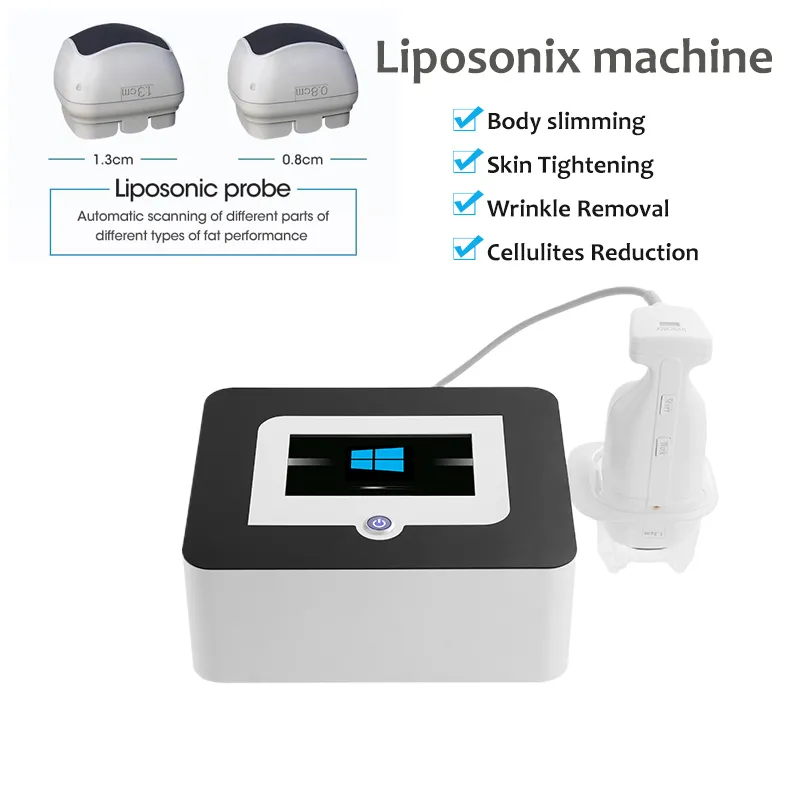 Nieuwe HIFU LIPOSONIX Machine Body Slimming Fat Removal Liposonix Body Contouring HIFU Liposonic Machines 525 Shots Skincare