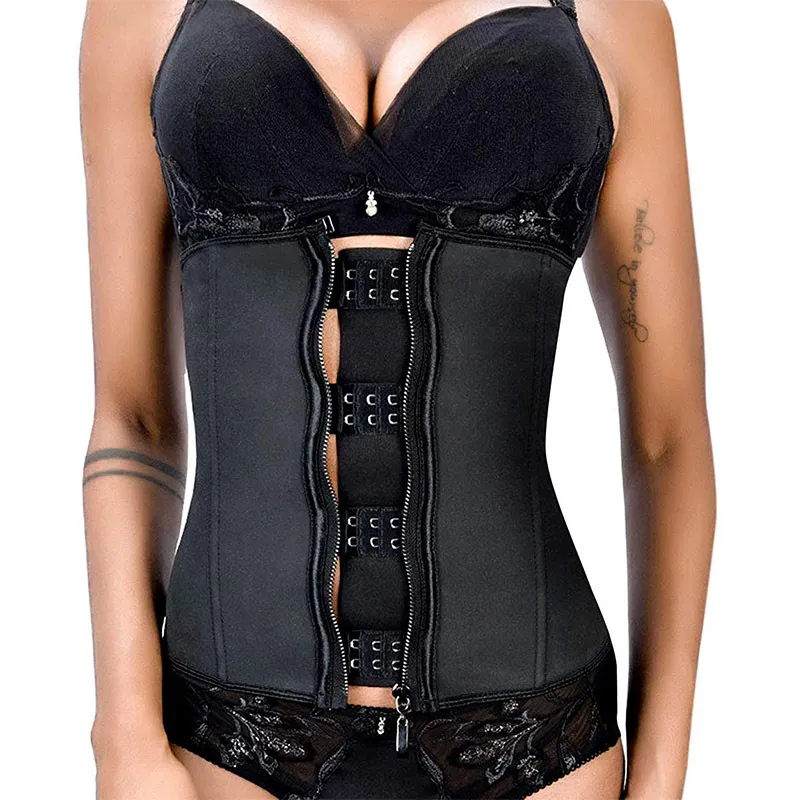 Buy Women's Waist Trainer Cincher Latex Underbust Corset