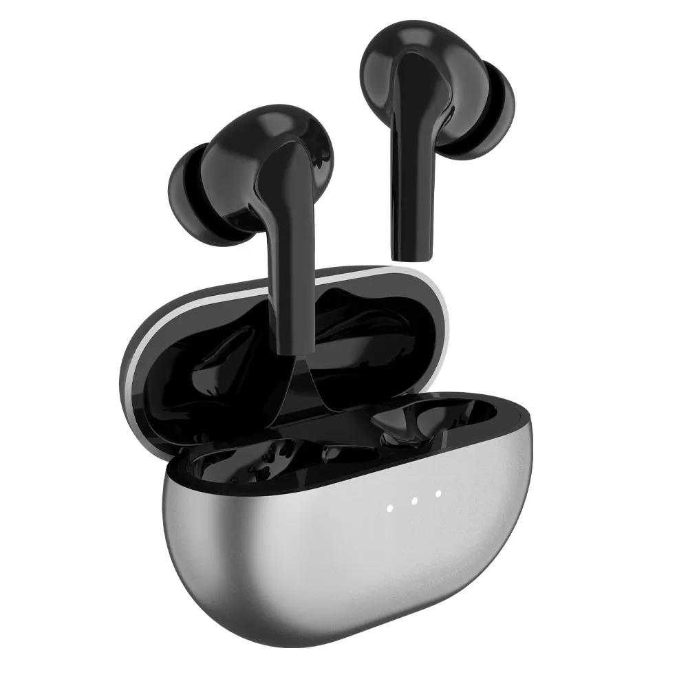 Hybrid Active Buller Avbryter trådlösa hörlurar, In-Ear Headphones, IPX6 Vattentät Bluetooth 5.1 Stereo Earbud, Immersiv Sound Premium Deep Bass Headset