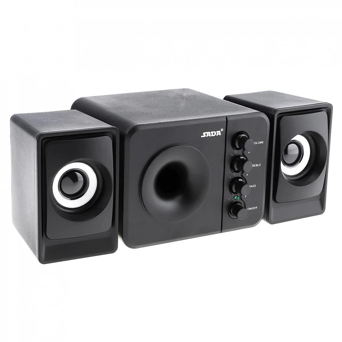 SADA D 205 USB2.0 Сабвуфер Компьютерный Динамик С 3,5 Мм Аудио И USB Power  Plug Desktop PC Ноутбук MP3 Мобильный Телефон MP4 От 7 350 руб. | DHgate