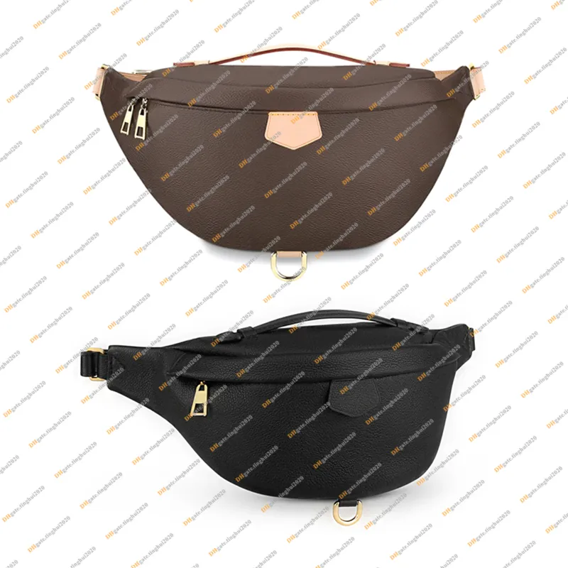 Unisexe mode décontracté Designe luxe Bumbag taille sacs taille passepoil poche ceinture sac bandoulière TOP miroir qualité M43644 M44812 Purse Pouch