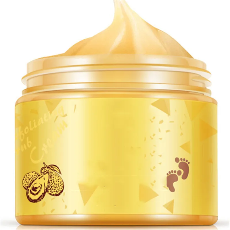 BIOAQUA 24K GOLD traitement des pieds crème de massage au beurre de karité masque de renouvellement Peeling peau de bébé soin lisse exfoliant