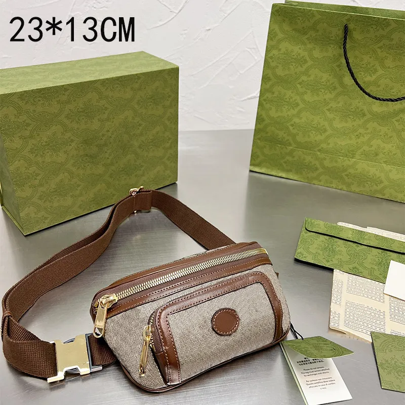 Fanny Pack Designer Taille Sac Bandoulière Sacs Classique Lettre Imprimer Banane Trop Qualité Hommes Femmes Mode Sac À Main De Luxe Épaule Grand Sac À Main En Cuir Aucune boîte