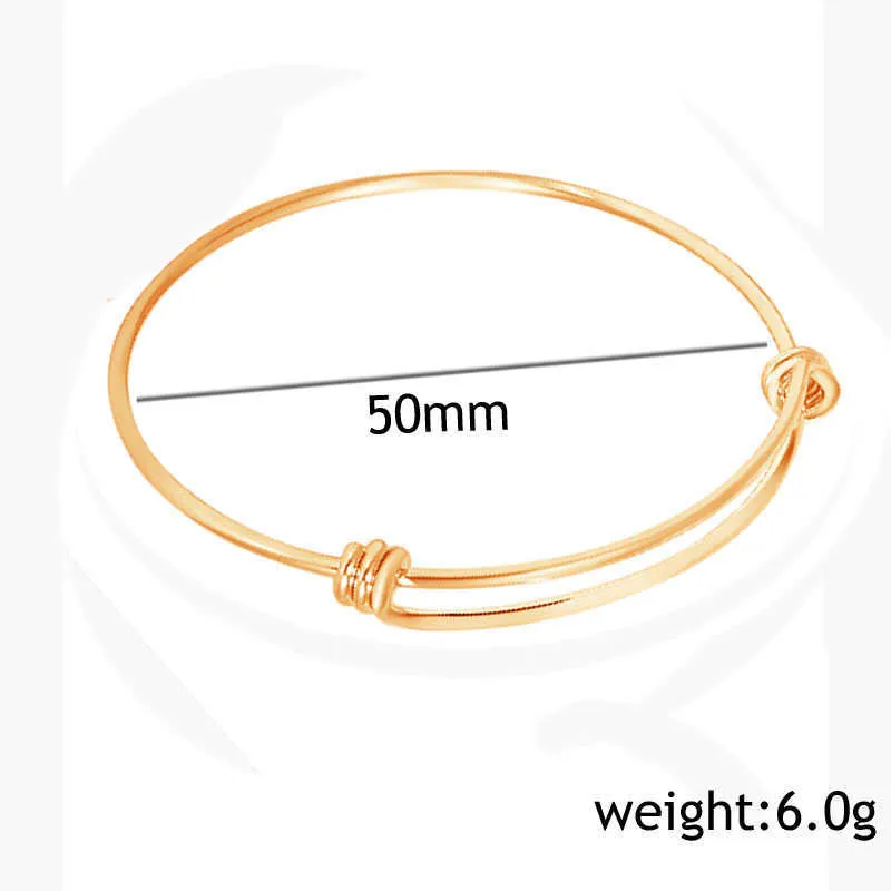 10-Pcs-lot-Expandable-Wire-Stainless-steel-Bracelet-Bangle-Accessory-Diameter-50-65mm-for-Women-Child