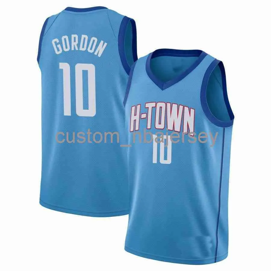 Herren Damen Jugend Eric Gordon #10 2020-21 Swingman Trikot Aufgenähter individueller Name mit beliebiger Nummer