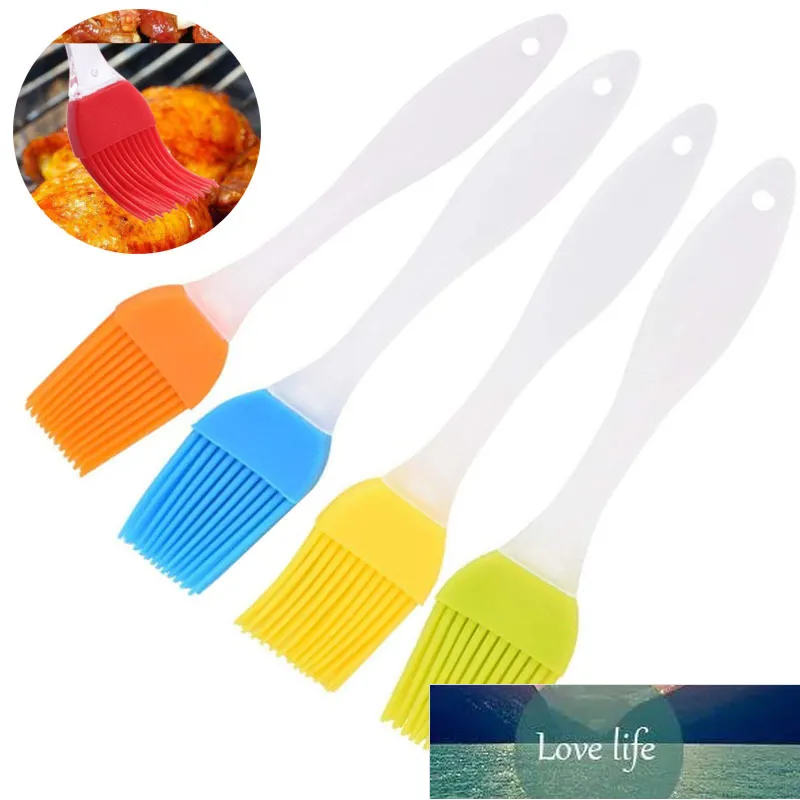 Pennello per olio in silicone per uso alimentare Pennello per pasticceria per torte Pane Burro Strumenti per cottura Pennello per barbecue in gel Resistente al calore