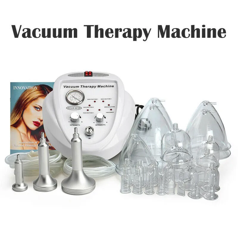 Buttocks Lifter Cup Vakuum Bröstförstoring Enhancement Pumps Therapy Cupping Massager BIGGER BUTT HIP Enhancer Machine