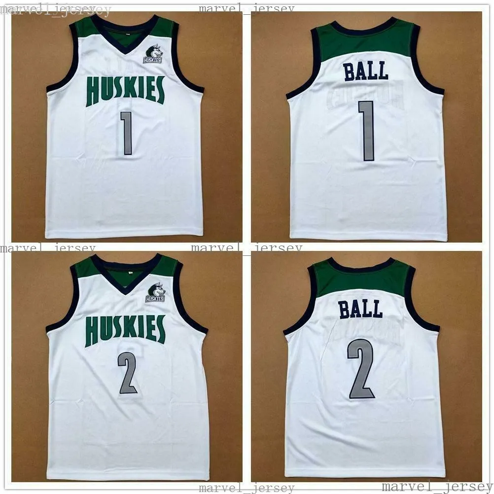 Barato Lamelo Ball 1 Lonzo 2 Chino Hills High School Basketball Jerseys Costurado Homens Mulheres Juventude XS-5XL