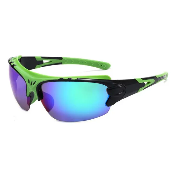 Mirror Bicycle Sunglass Men Women Cycling UV400 Eyewear Designer Sports Bike High Quality Sunglasses Yellow Green Red Black Frame with Cases