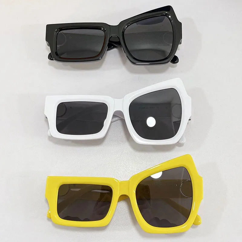 Erkek Güneş Gözlüğü Z1445E Erkekler Boyutu Çerçeve Tasarım Moda Trend Podyum Tarzı Sokak Çekim Seyahat Tatil Gözlük UV Koruma Tasarımcısı Gözlük Orijinal Kutusu ile
