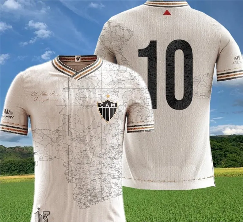 Soccer Jerseys 23-24 Mineiro 113th Anniversary Soccer Jersey Thai Quality 10 VARGAS 2 GUGA 9 D.TARDELLI 7 ELIAS Football Shirt kit 11 KENO yakuda wear 113 Away home