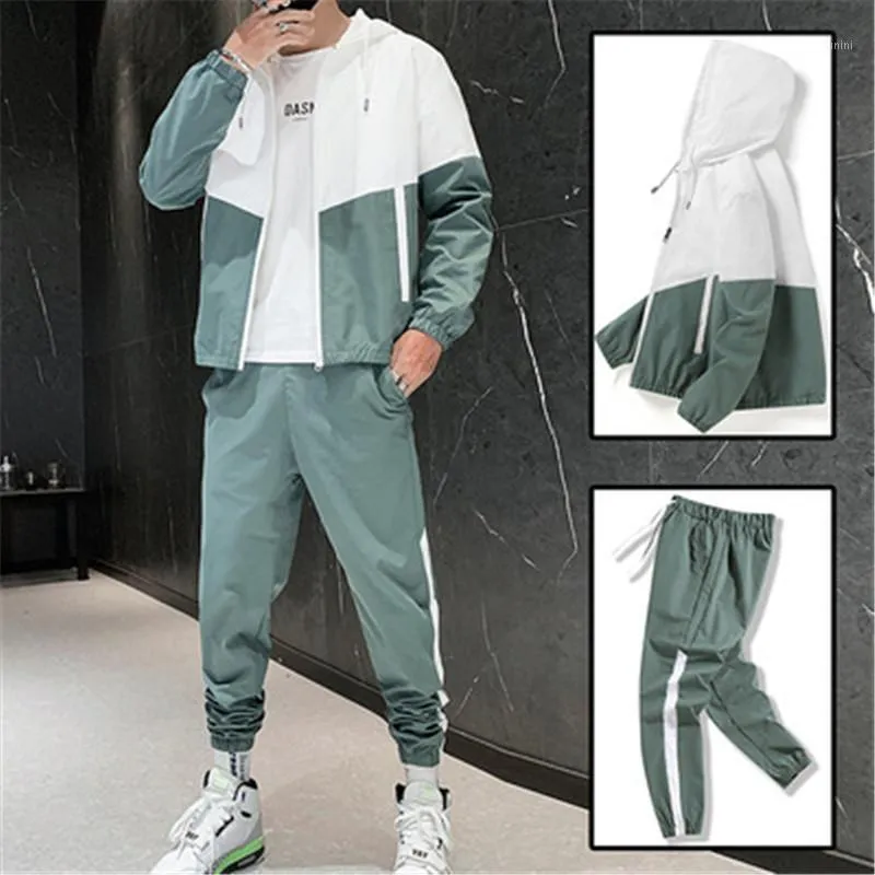 남자 Tracksuits 정장 스티치 윈드 브레이커 스포츠웨어 얇은 사용자 정의 인쇄 휘트니스 스포츠 셔츠 6X