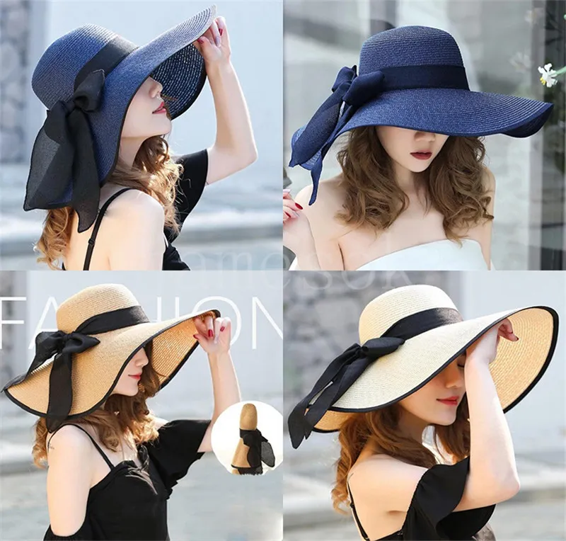 Ladies panama hats foldable outlet