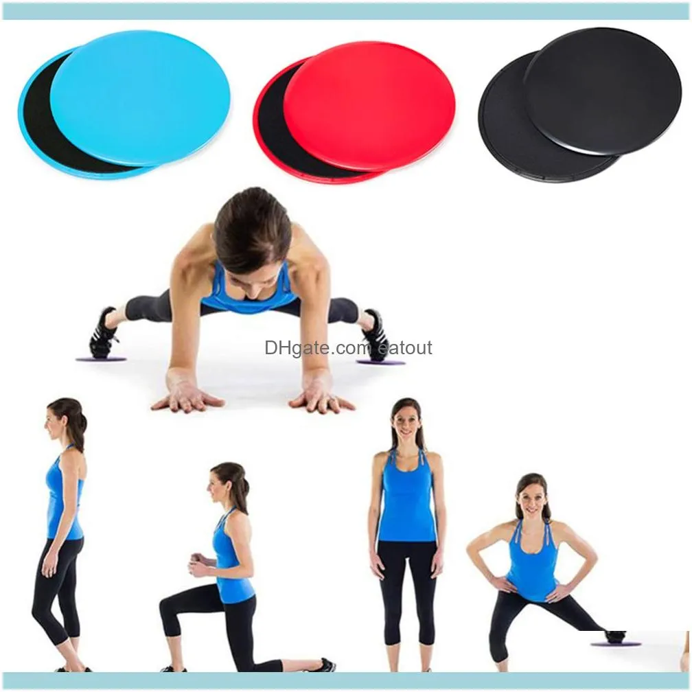 2PCS 176*8mm ABS Yoga Mat Gliding Discs Slider Fitness Disc Exercise Sliding Plate For Yoga Gym Training Exercise Equipment