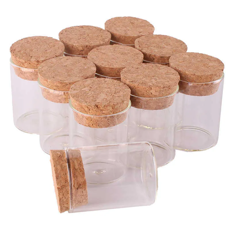 24PCs 15ml Storlek 30 * 40mm provrör med korkpropp Spice Flaskor Container Jars flaskor DIY CRAFT