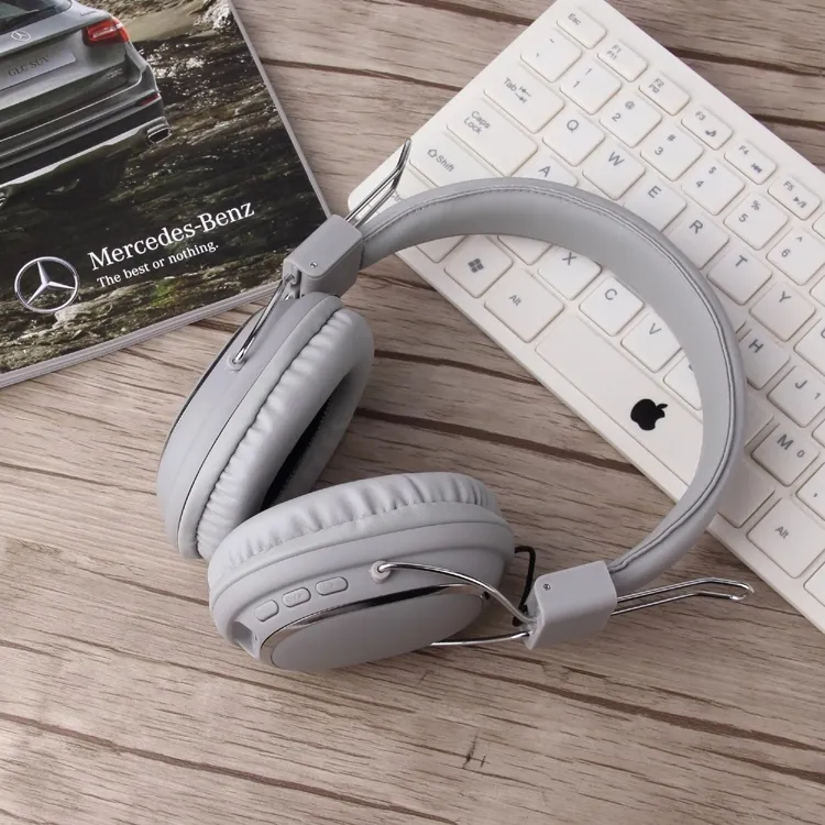 SODO 1004 Bluetooth Headphone Over Ear Wired Wireless Headphones Foldable Bluetooth 5.0 Stereo Headset with Mic Support TF Card
