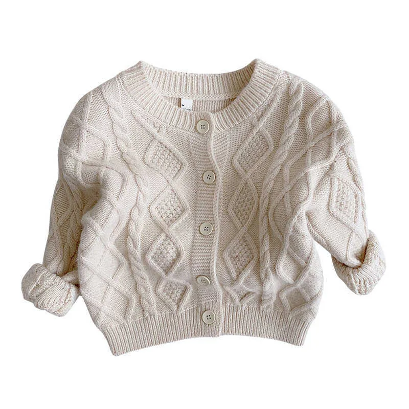 Autumn Baby Cardigan for Girls Winter Knitted Sweater Baby Boy Clothes Coat Toddler Children Outerwear Sweaters Christmas Gift Y1024