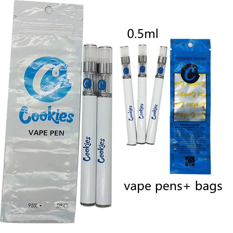 Cookie Disposable Vape Pen Cookies Carts Empty Oil Cartridges Package